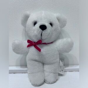 Ganz‎ White Christmas Bag Bear 1991